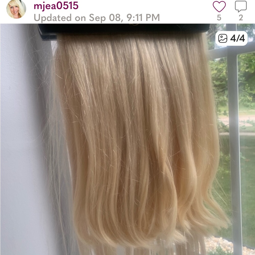 Luxury Hair Classic ash blonde